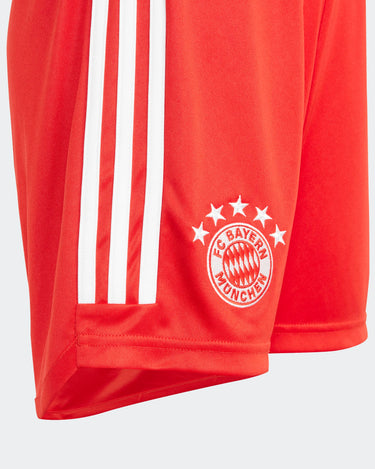 Short Bayern Munich Domicile Junior 2023/24 Rouge