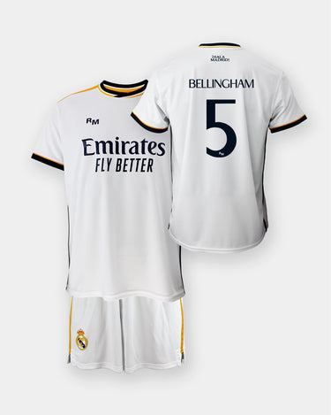 Kit Real Madrid Junior Domicile Bellingham 2023/24 Replica